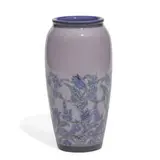 Lorinda Epply for Rookwood Pottery, unusual porcelain Purple Tinted glaze vase