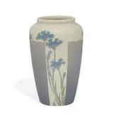 earthenware Vellum glaze vase by Lenore Asbury for Rookwood Pottery, sold Jun 2022