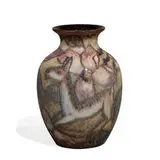 Decorated Porcelain vase by Jens Jensen for Rookwood Pottery, sold Jun 2022