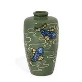 Jap Birdimal earthenware vase by Weller Pottery, sold Jun 2022