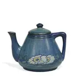transitional earthenware teapot by Alma Mason for Newcomb College Pottery, sold Jun 2022