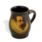 Grace Young for Rookwood Pottery, earthenware Standard Glaze mug