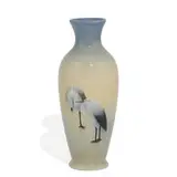 earthenware Iris glaze vase by Carl Schmidt for Rookwood Pottery, sold Jun 2022