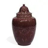porcelain covered urn by Rookwood Pottery, sold Jun 2022