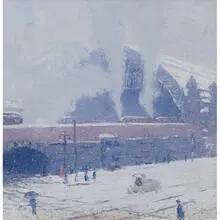 Morris Hall Pancoast, The Silent Falling of the Snow