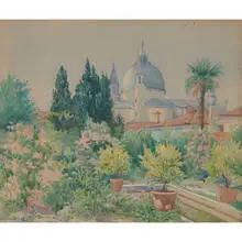 Elizabeth Maher, View from a Rooftop Garden