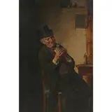 attribution Hermann Kern, Portrait of a Man with a Beer Stein