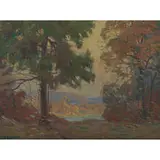 Carl Krafft, A View from the Forest Hills