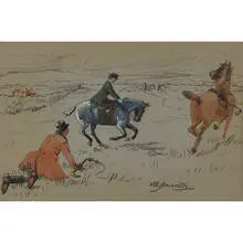 Edith Anna Somerville, A Horse! A Horse! Part II from Further Experiences of an Irish R.M., circa 1908