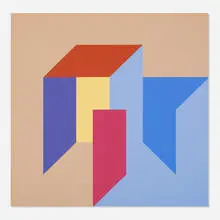 #17 by Karl Stanley Benjamin, 1988, oil on canvas, sold Sep 2020