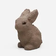 Kathryn Spence, Untitled (Dirt Bunny), 1996, mixed media