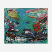 Brian Fahlstrom, Drifting, 2006, oil on canvas