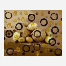 Sam Falls, Coconuts Kiwis & Pepinos, 2012, archival pigment print, acrylic