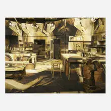 Jon Rafman, Duchamp Seinfeld, 2013, archival pigment print mounted on dibond