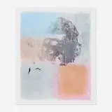 Nick Mauss, The Moment Records, 2011, ink, colored pencil, pastel on paper