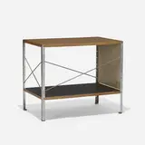 ESU 100-N by Charles and Ray Eames, 1950, ash plywood, laminate, zinc-plated steel, lacquered masonite, sold Sep 2020