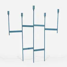 Don Drumm, candelabrum, c. 1960, enameled steel