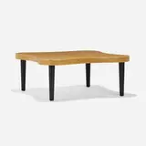 Paul Theodore Frankl, coffee table, mode 5002, c. 1948, lacquered cork, lacquered wood