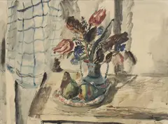 Rowland Suddaby, Untitled, pen and ink and watercolour 43 x 55cm Provenance: With the Redfern Gallery
