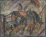 Elsie Marion Henderson, Untitled, oil on board 50 x 61cm