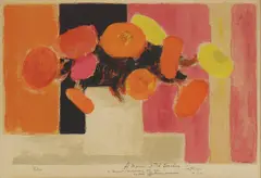 Bernard Cathelin, Untitled, 1919-2004) Bouquet d'anniversaire signed 'Cathelin' in pencil l.r.