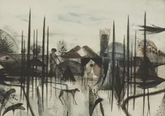 Alan Reynolds, Untitled, watercolour 28 x 39cm Provenance: With The Redfern Gallery