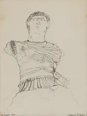 Leonard Rosoman, Untitled, pen and ink 28 x 20cm (2) .