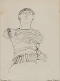 Leonard Rosoman, Untitled, pen and ink 28 x 20cm (2) .