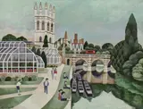 Alfred Daniels, Untitled, oil on board 45.2 x 56.4cm Provenance: Bonhams
