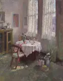 Jacqueline Williams, Untitled, oil on canvas 130 x 112.5cm .