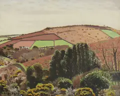 Robert Morson Hughes, Untitled, oil on board 33 x 39cm .