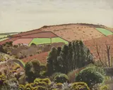Robert Morson Hughes, Untitled, oil on board 33 x 39cm .