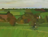 Michael Whittlesea, Untitled, oil on canvas 46 x 56cm .