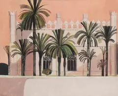 Peter Gauld, Untitled, pencil and gouache on board 51 x 61cm