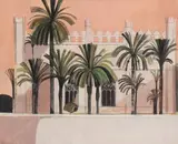 Peter Gauld, Untitled, pencil and gouache on board 51 x 61cm