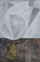George Dannatt, Untitled, oil on board 23.5 x 15cm Exhibited: Michael Parkin Fine Art Ltd.