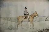 Alberto Güiraldes, Gaucho A Caballo