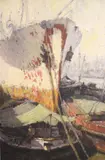 Oscar Antonio Vaz, Proa De Ultramar, óleo sobre tela