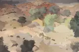 Rodrigo Bonome, Dia De Tierra En Belen, óleo sobre tabla