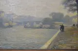 Untitled by Anatole Eugene Hillairet, óleo sobre tela, offered Jun 2026