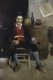Vincenzo Caprile, Sossio, óleo sobre tela
