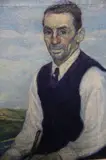 Retrato Del Patron by Emilio Centurión, óleo sobre tela, offered Jun 2026