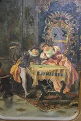 La Lettura by Salvatore Frangiamore, óleo sobre tela, offered Jun 2026
