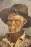 Jose Carmelo Arcidiacono, Venancio, óleo sobre tela
