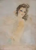 Joven Mujer by Eugène Leliepvre, grabado en colores, offered Mar 2026