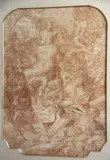 Martirio De San Lorenzo by Francesco Monti, dibujo a la "sanguine", offered Mar 2026