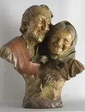 Le Nozze D'Oro by Ezio Ceccarelli, escultura de terracota, offered Mar 2026
