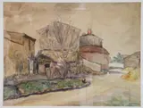 Paisaje De Bretaña by Ramón Silva, acuarela sobre papel, offered Mar 2026