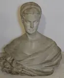 Dolores Gamboa De Martinez De Hoz by César Santiano, mármol tallado, offered Dec 2025