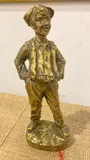 Georges Omerth, Gavroche, escultura en bronce dorado